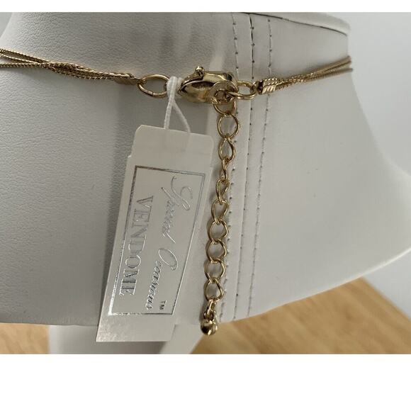 Vendome Multi Strand Beaded Necklace Costume Fashion Jewelry NEW - Picture 6 of 7